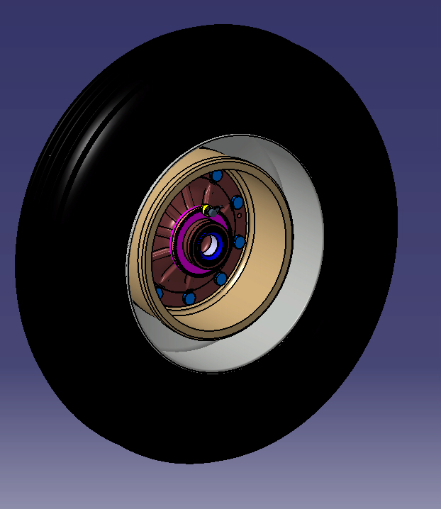 MOYEU TAMBOUR ABS轮胎